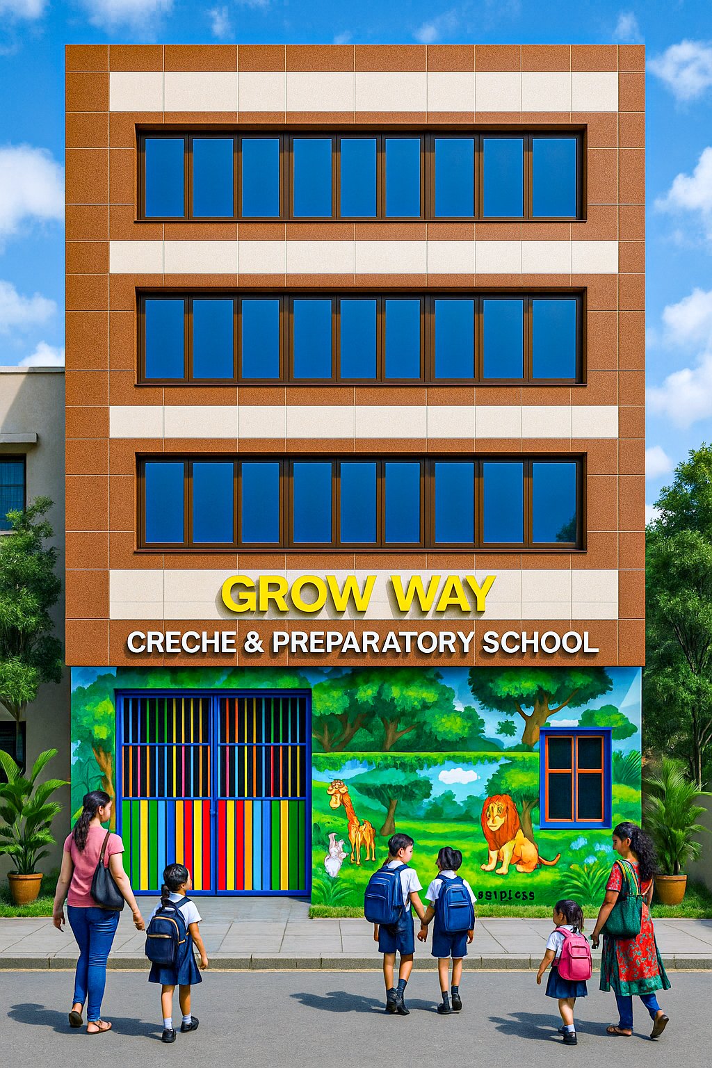 Grow Way School Building